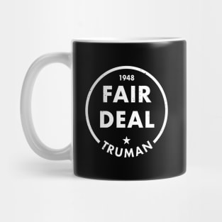 Harry Truman - 1948 'Fair Deal' (White) Mug